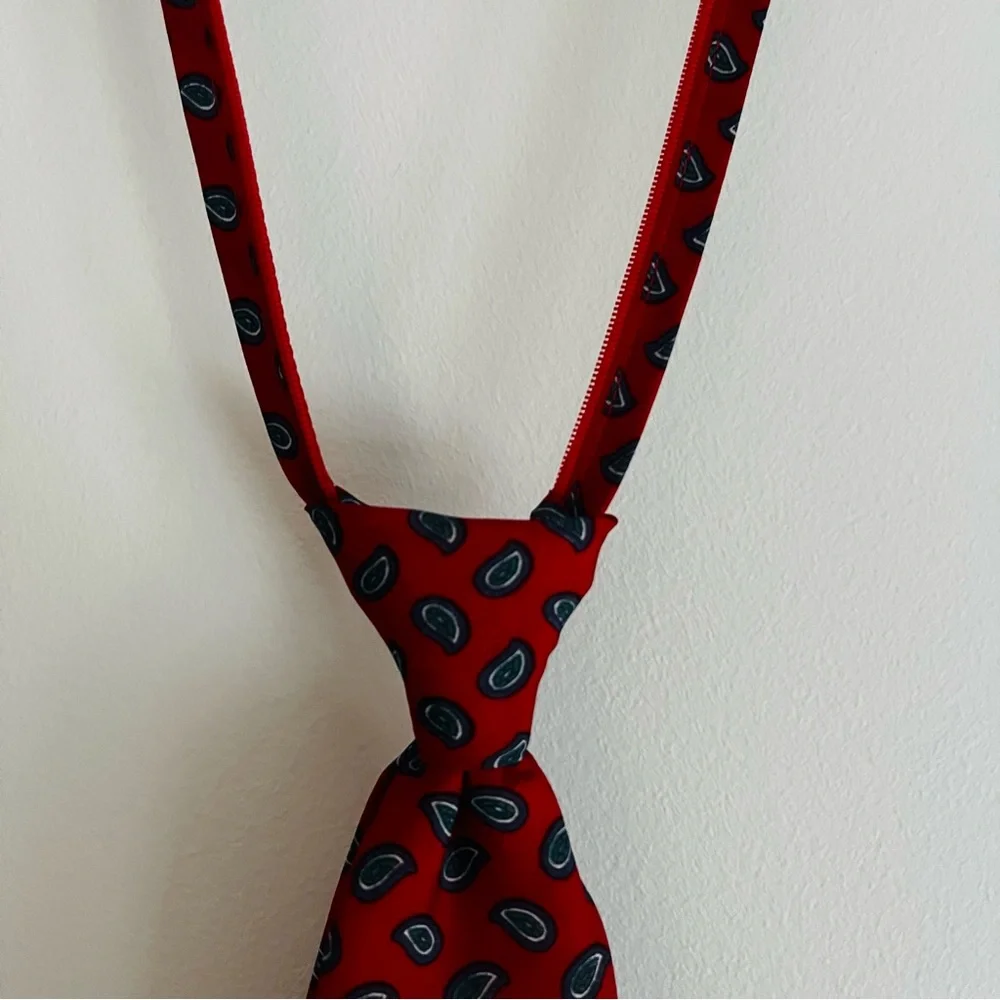 Boy’s Red Tie